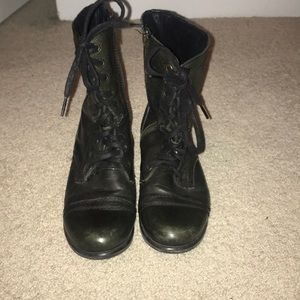 Steve Madden combat boots